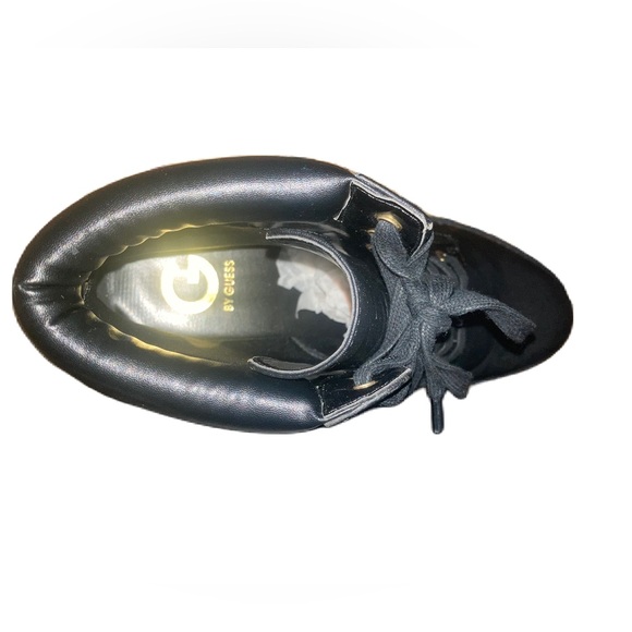 Black High-Top Combat Boots by Guess - Picture 3 of 3